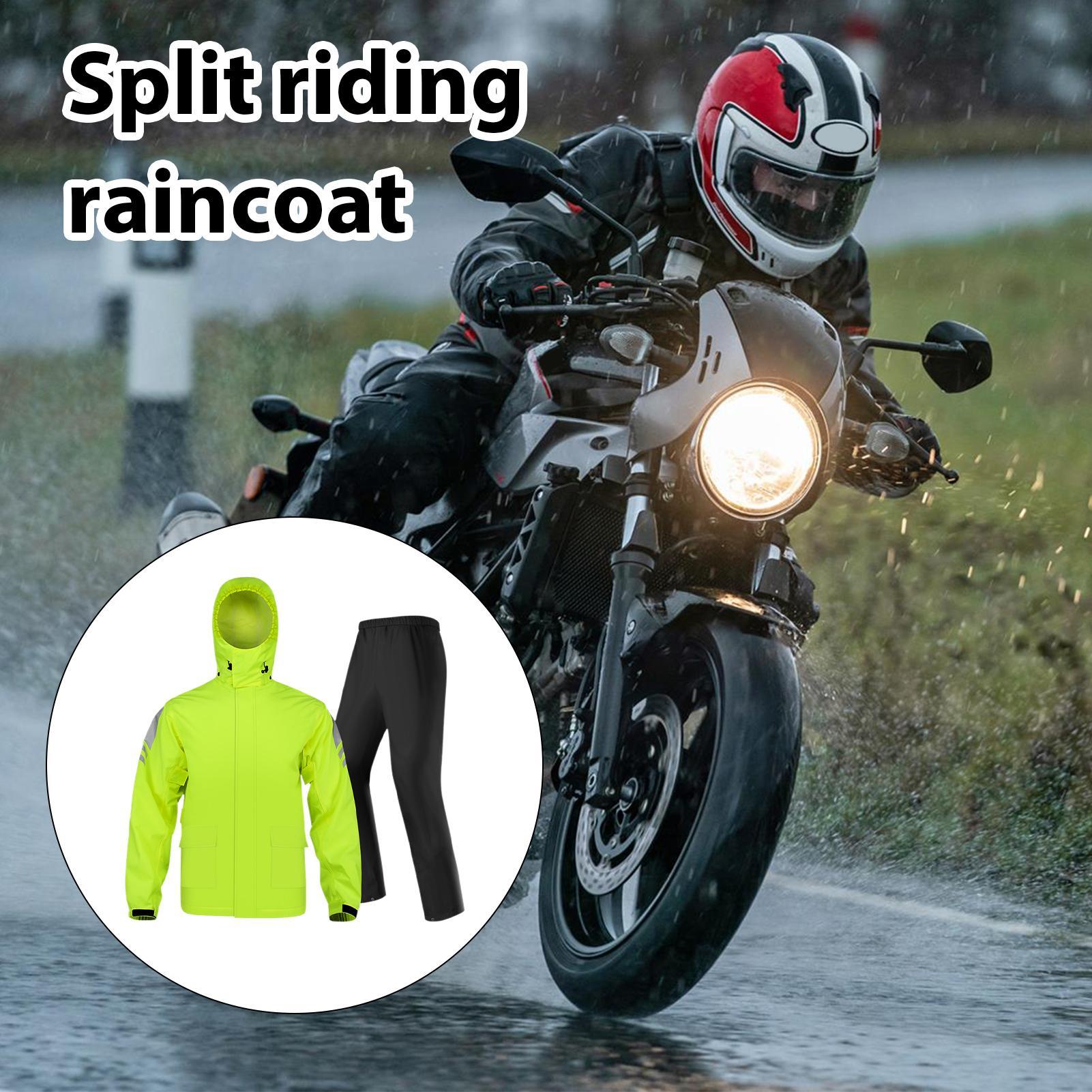 Motorcycle Gear Rain - Водонепроницаемые дождевые костюмы для мужчин: дышащие