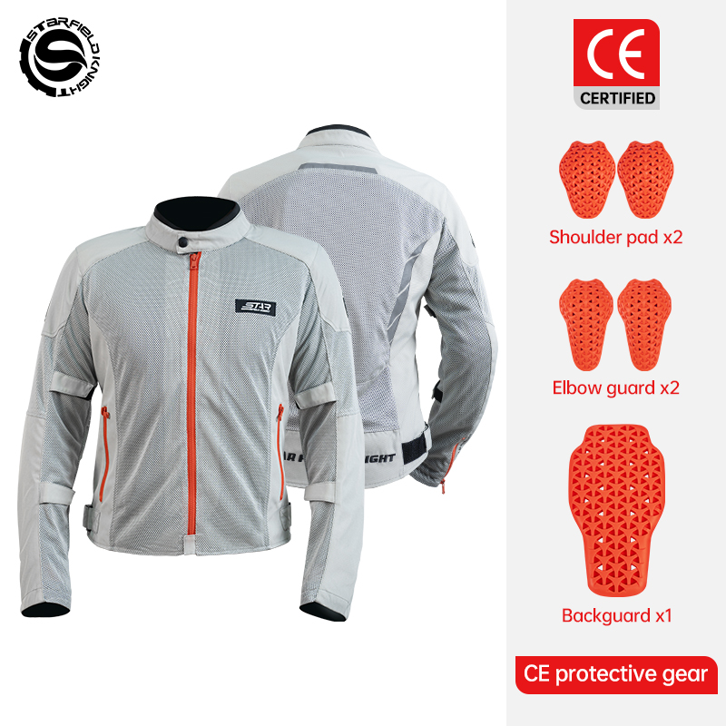 Gearx Motorcycle Jacket - Мотоциклетная куртка Star Field Knight, весенне-летняя