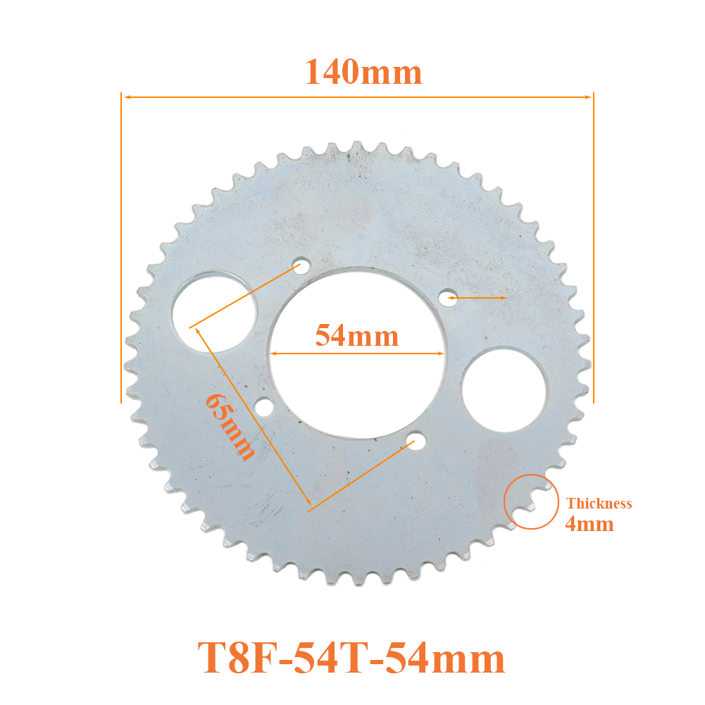 Задняя цепная звездочка T8F 54 – обзор и цена Motorcycle Gear Bundle