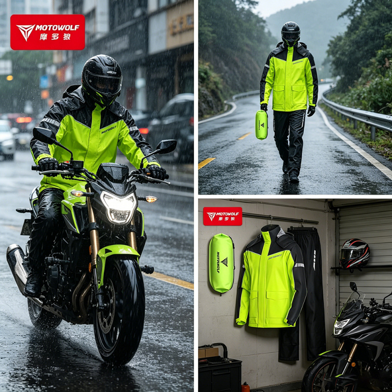 Мотоциклетный дождевик MOTOWOL – обзор и цена Motorcycle Gear Rain