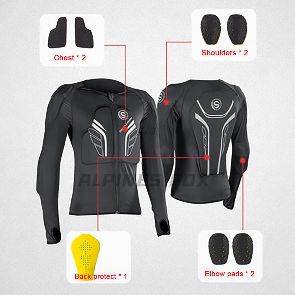 Мотоциклетная мягкая броня, ле – обзор и цена Gearx Motorcycle Jacket